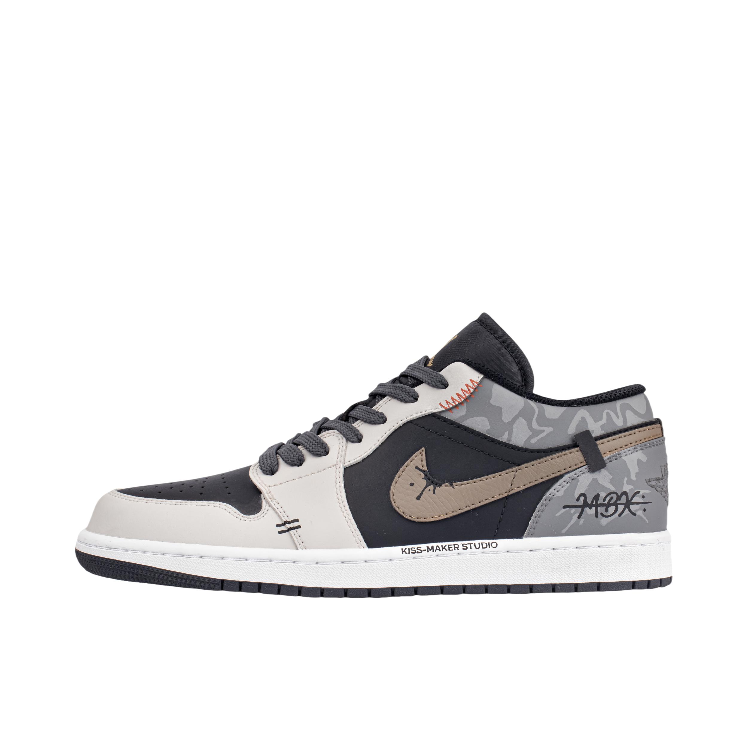 推荐商品：【定制球鞋】Air Jordan 1 减震 耐磨 透气 平跟 复古 潮流 简约 包裹性 防滑 轻便 支撑 增高 板鞋 时间回溯