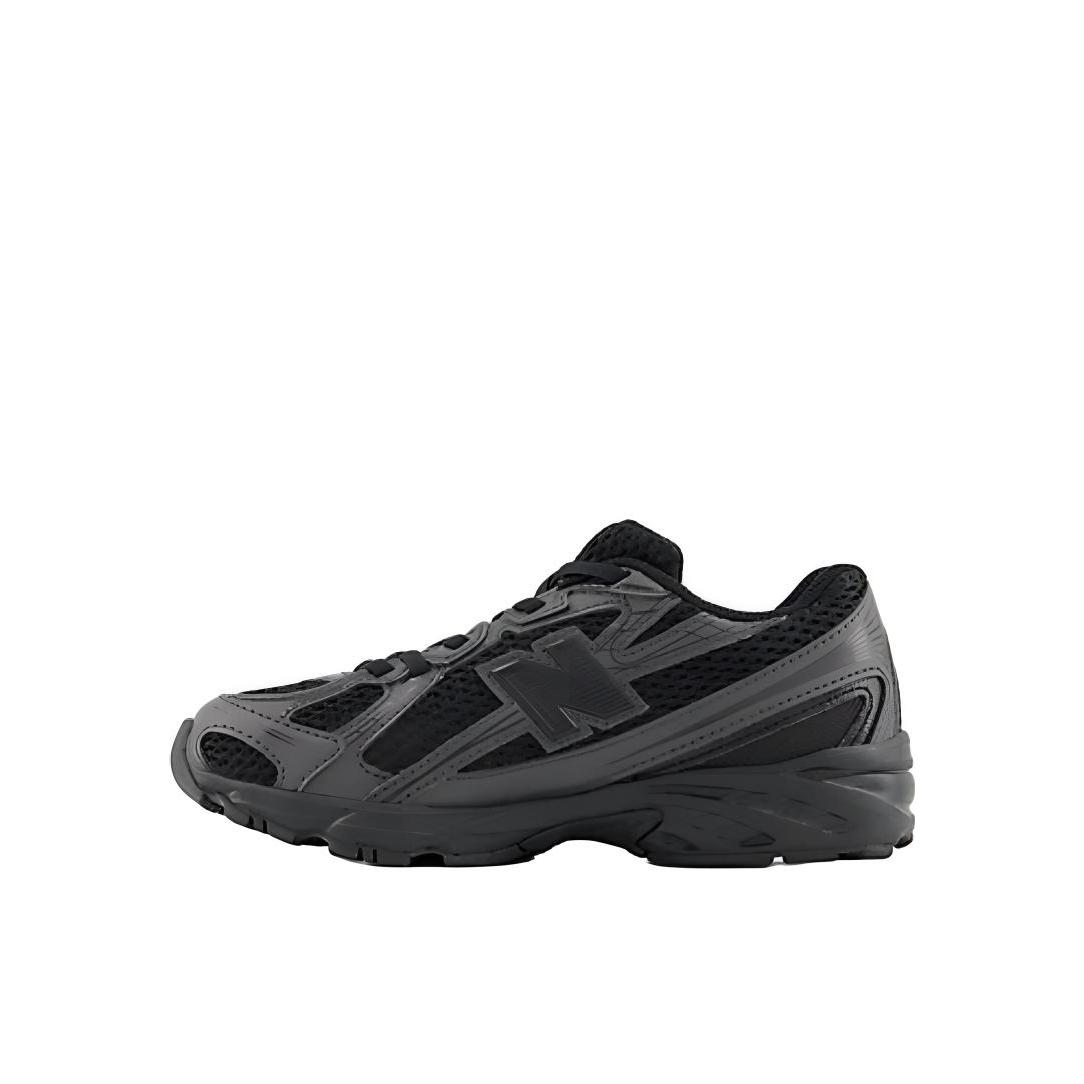 推荐商品：New Balance 740 Y2K 百搭 防滑 耐磨 低帮 拼接 千禧风 潮酷 防水 运动鞋儿童 W宽/小童/黑色/灰色