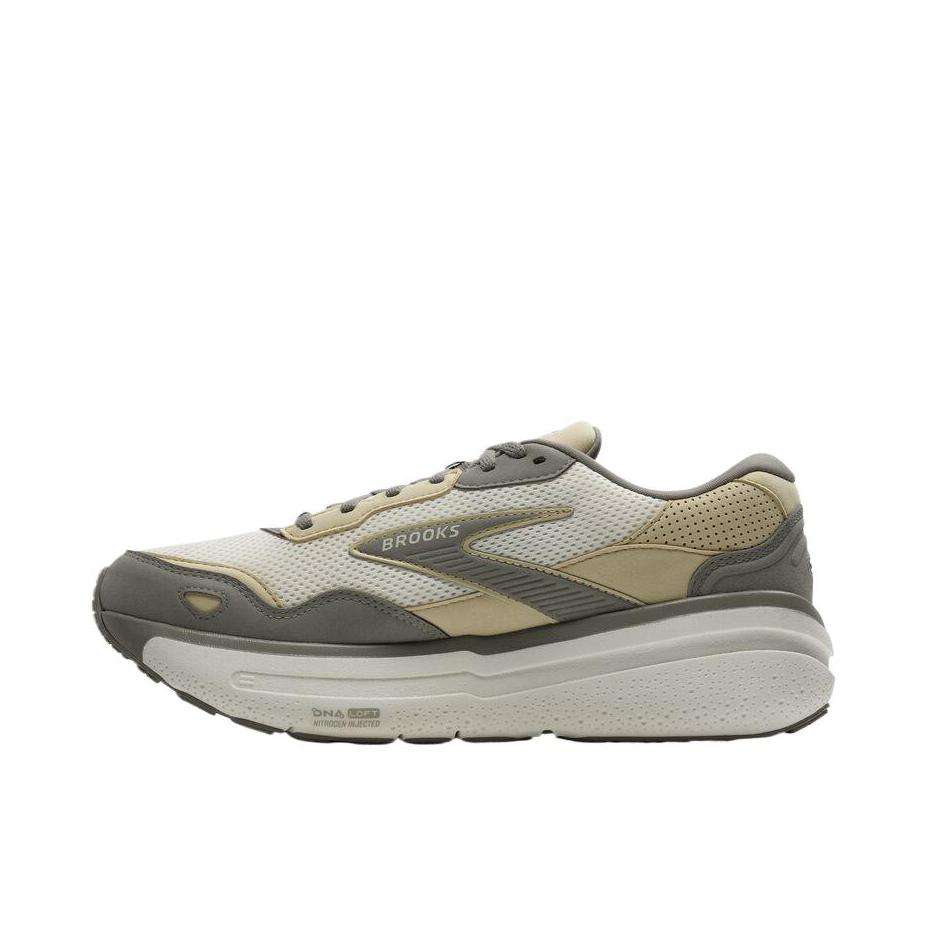推荐商品：Brooks/布鲁克斯 幽灵Ghost Max SE 舒适缓震 防滑耐磨 百搭 公路 跑鞋 椰子灰色