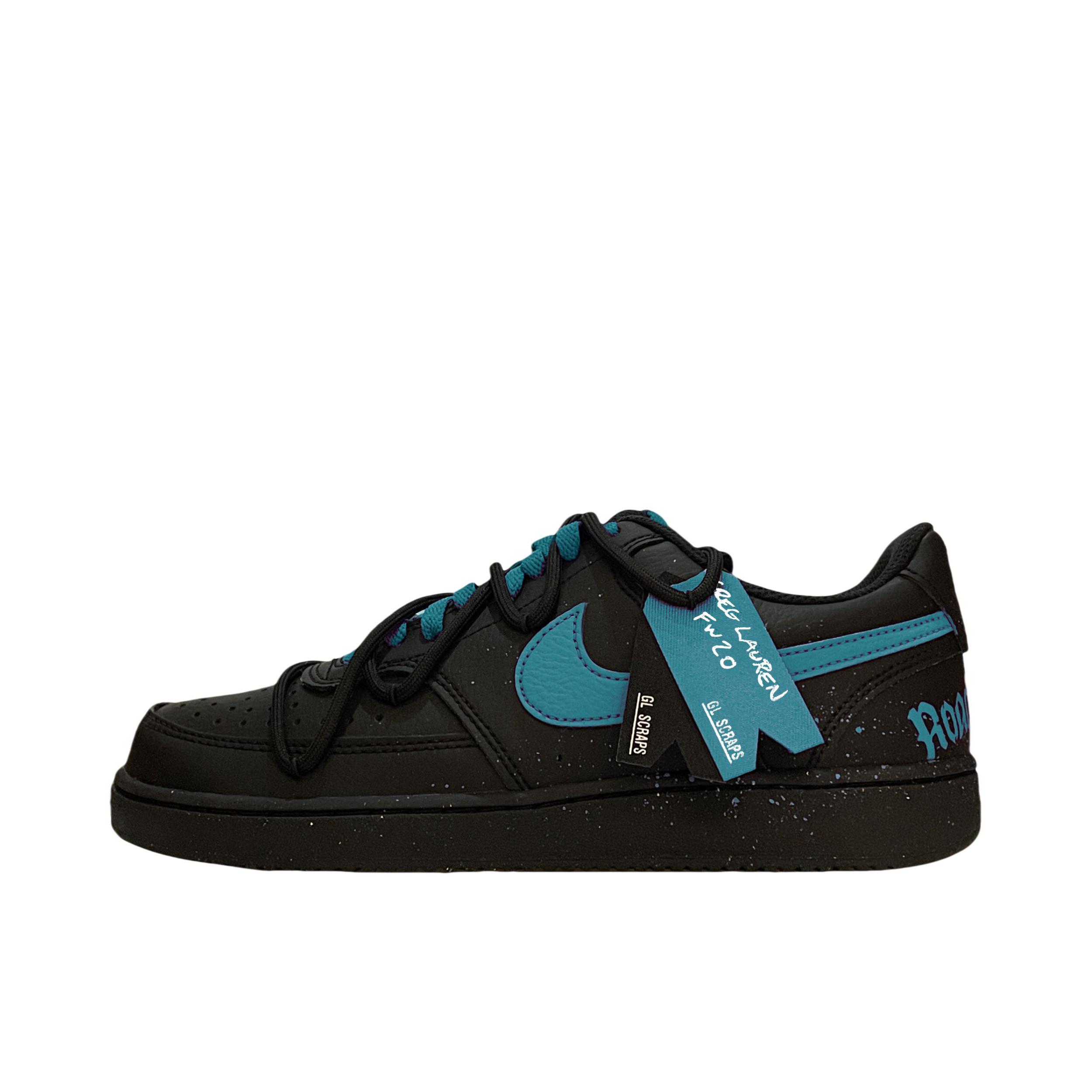 推荐商品：【定制球鞋】 Nike Court Vision 1 板鞋 防水美式简约防滑减震复古 孤独蓝书