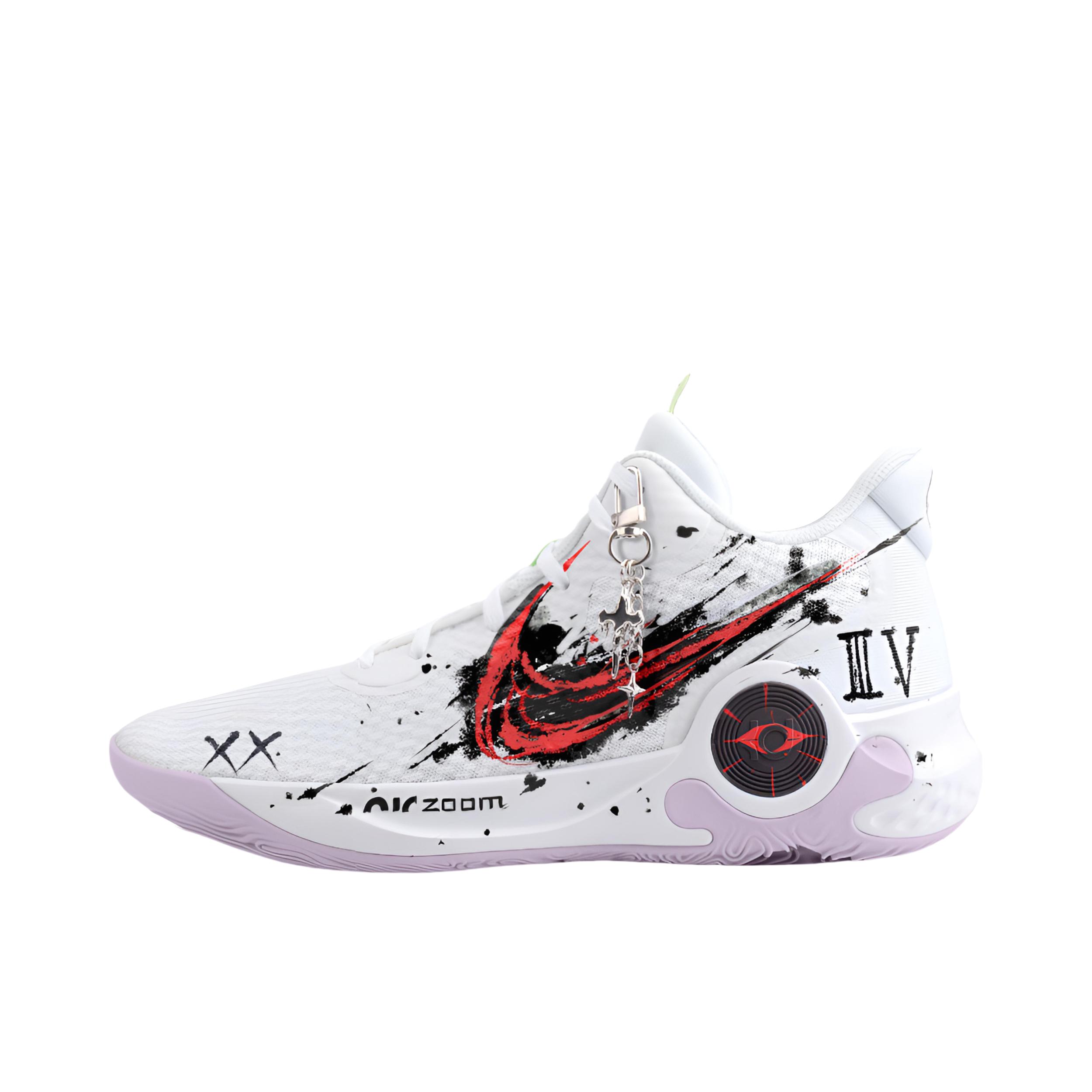 推荐商品：【定制球鞋】Nike KD Trey 5 IX 减震缓冲 抓地 包裹性 稳定性强 防水 气垫 回弹 织物 合成革 篮球鞋 审判时刻