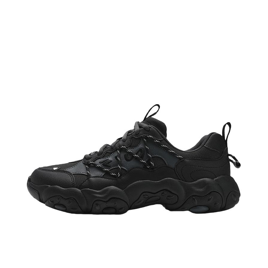 推荐商品：FILA/斐乐 猫爪6代 老爹鞋 低帮休闲时尚生活 男款/黑色/影黑灰