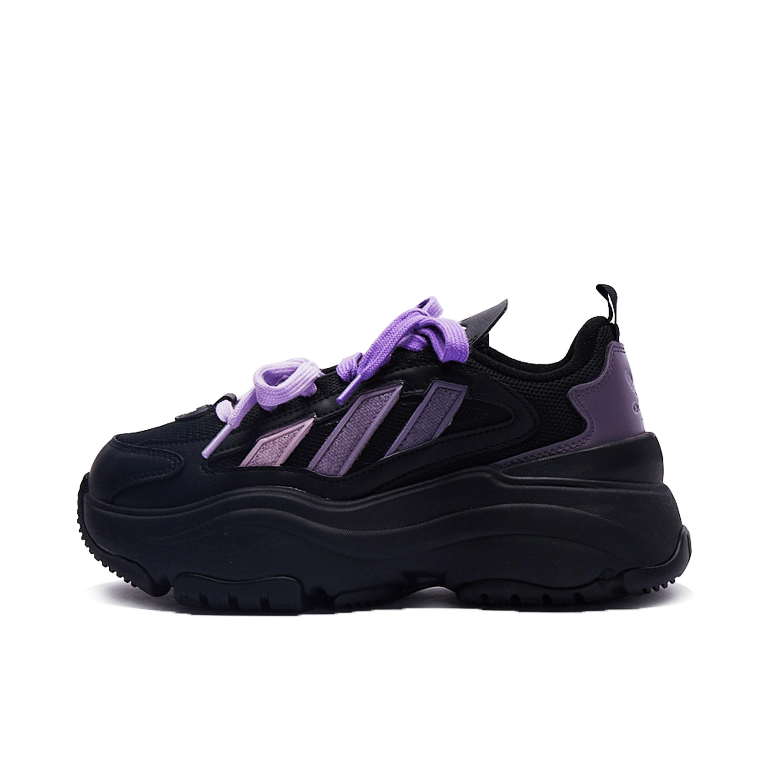 推荐商品：【定制球鞋 】adidas Originals  OZGAIA  百搭简约 时尚潮流 防滑耐磨 舒适减震 轻便 网布 运动休闲鞋 老爹鞋 葡萄黑森林