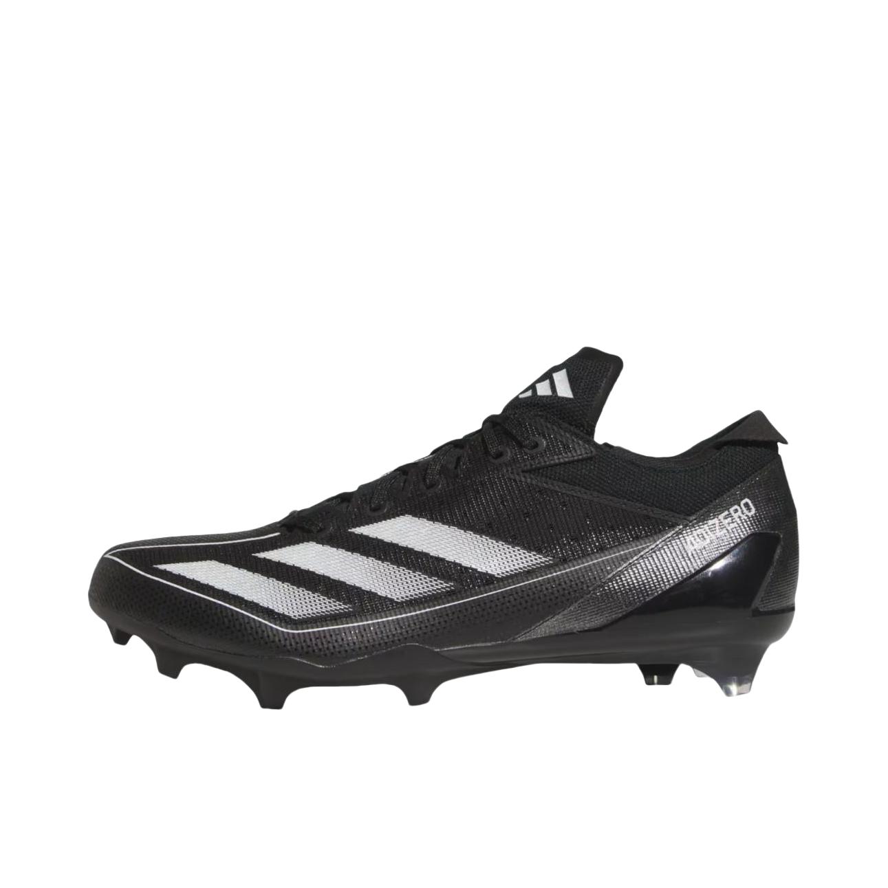 推荐商品：adidas Adizero Electric 人造草坪 减震 防滑耐磨 胶质 短钉 圆头 橄榄球鞋 深黑色/奶白色