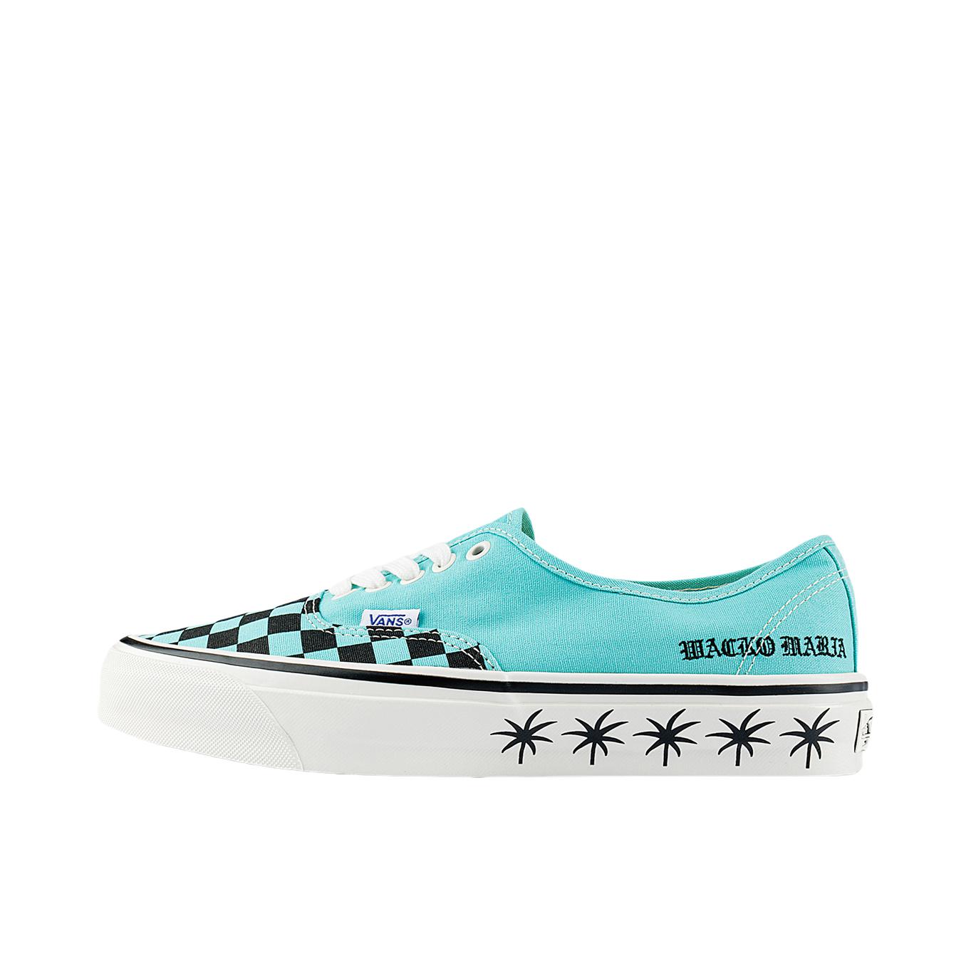 推荐商品：Vans/范斯 Authentic Reissue 44 系带 防滑耐磨 舒适透气 平底 帆布鞋 WACKO MARIA联名/蓝色