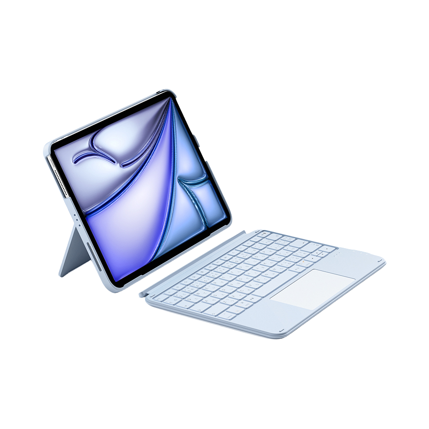 推荐商品：inateck KB04122 蓝牙 平板键盘 适配iPad 轻薄便携 强磁吸附 妙控