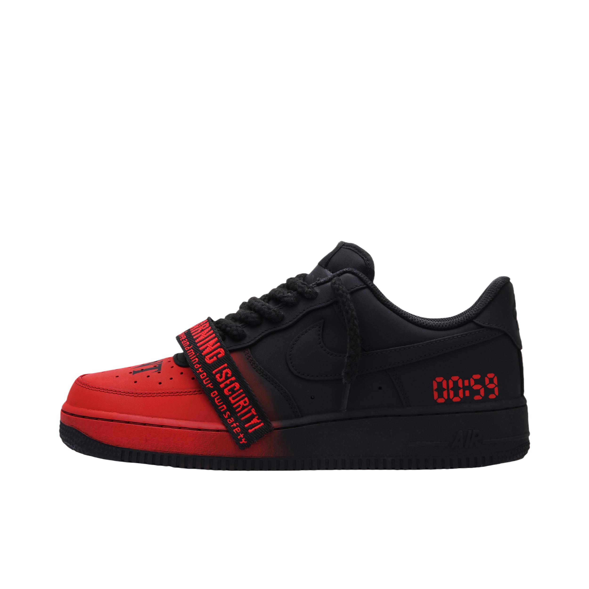 推荐商品：【定制款】 Nike Air Force 1 板鞋 防滑减震耐磨低帮增高 炸药