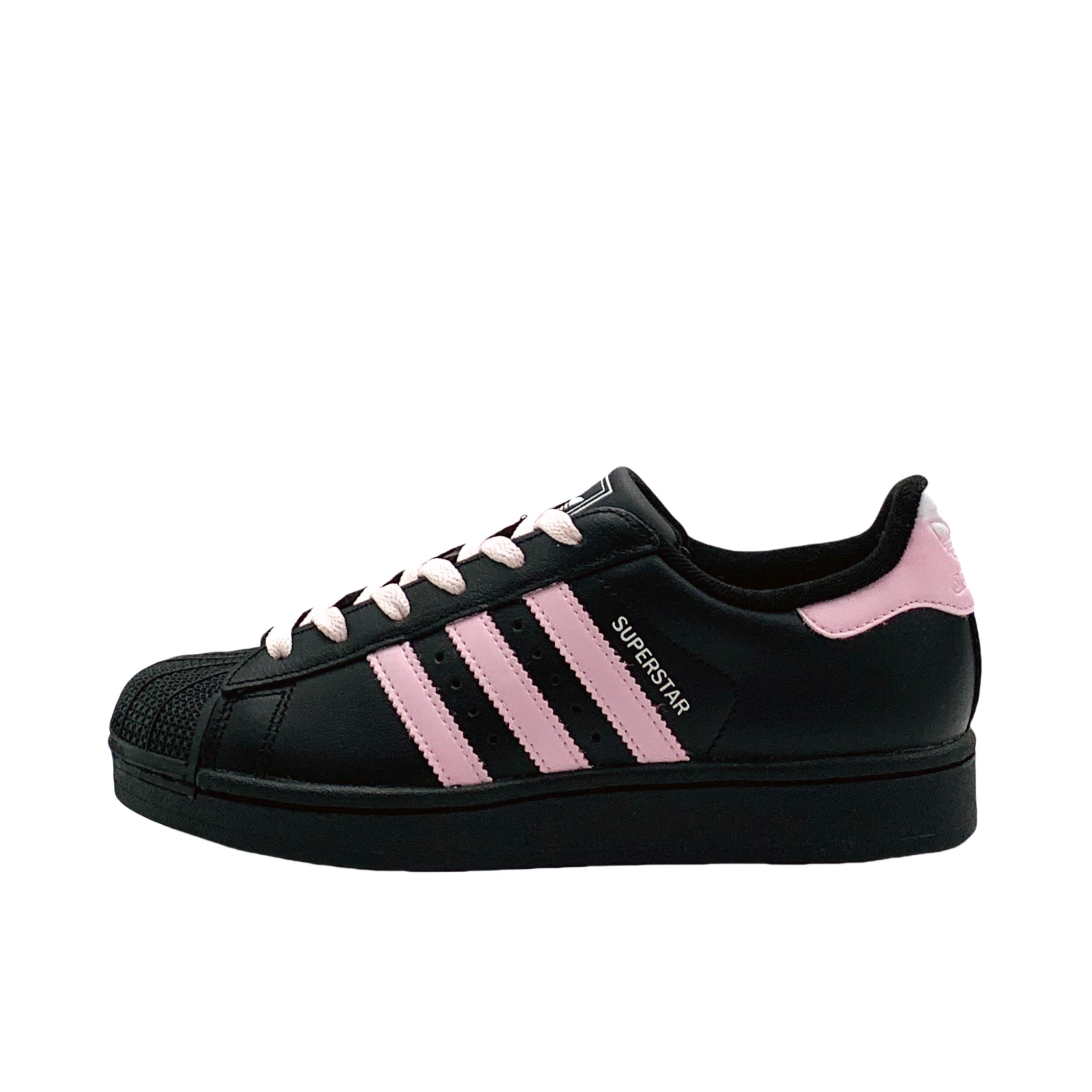 推荐商品：【定制球鞋】 adidas Originals Superstar 板鞋 防踢减震防滑耐磨百搭潮流时尚合成革贝壳头 大童/半糖白桃