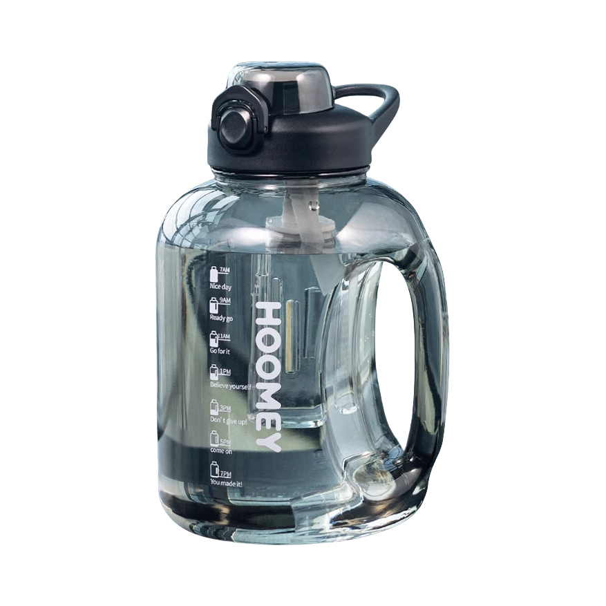 推荐商品：HOOMEY/虎米 1800ml 吸管式 PC 吨吨桶塑料水杯 S24-24