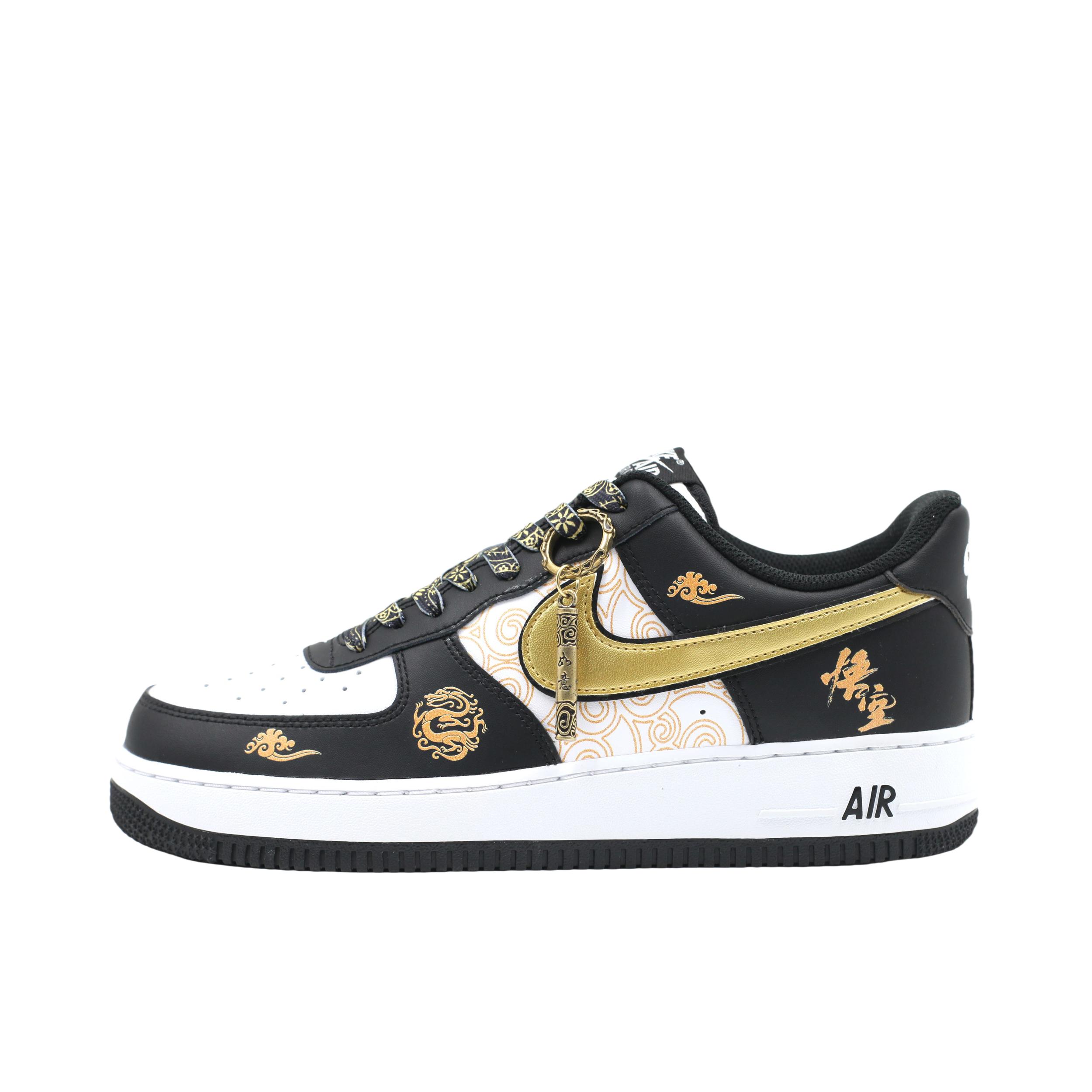 推荐商品：【定制款】 Nike Air Force 1 板鞋 防滑减震耐磨低帮增高 黑神话