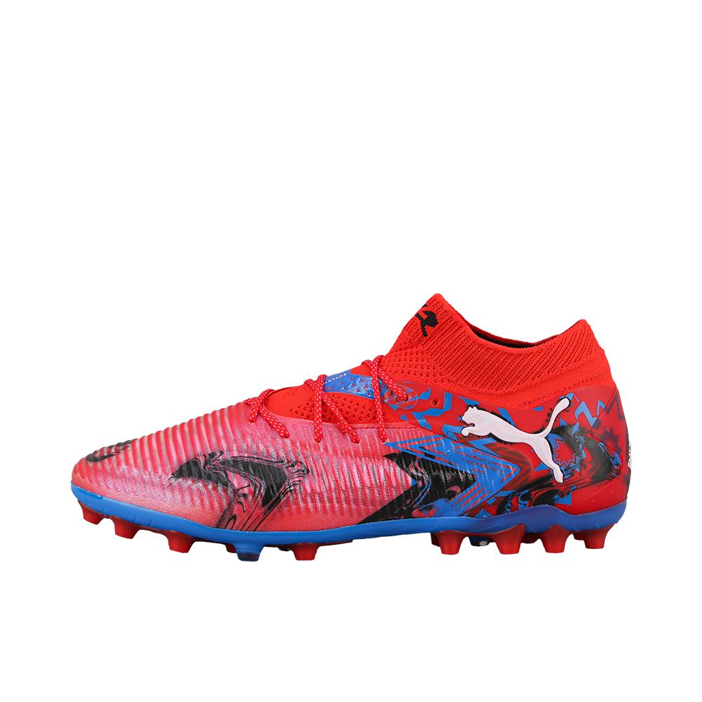 推荐商品：Puma/彪马 Future Ultimate 8 FG 顶级 长钉 人造草地 足球鞋 钉鞋 红色/蓝色