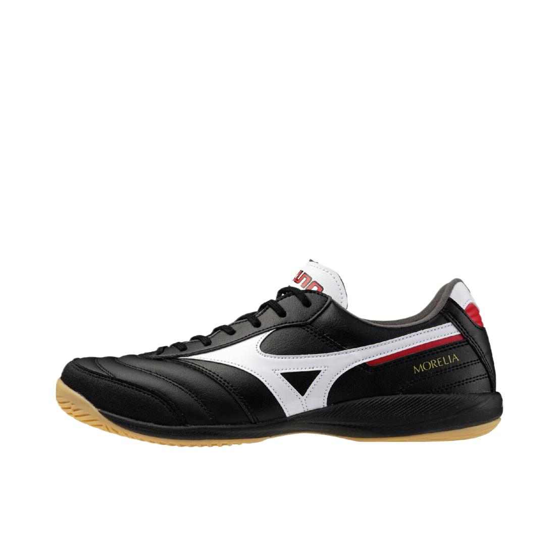 推荐商品：Mizuno/美津浓 Monarcida Sala Elite IN 平底 足球鞋 黑色/白色
