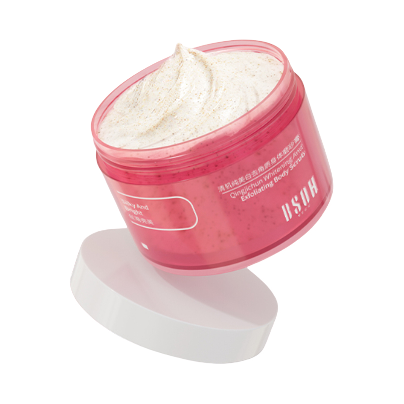 推荐商品：佰赛 清肌去角质身体磨砂 凝润光泽细腻