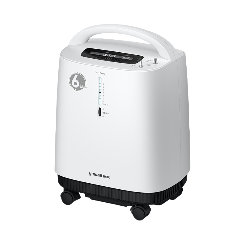 推荐商品：YUWELL/鱼跃 轻音大流量款 医用制氧机 7F-6AW