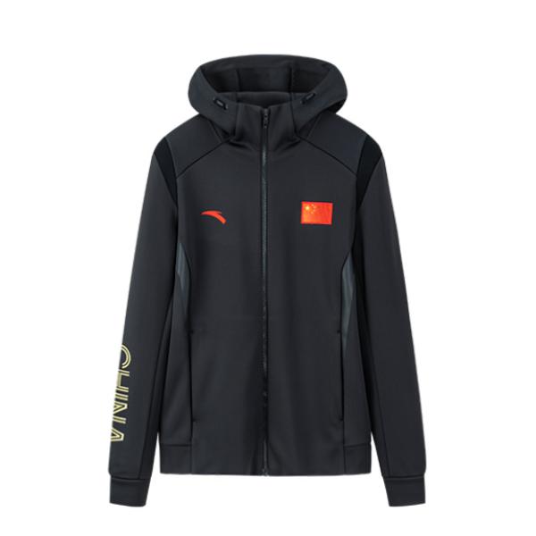 Anta 国旗款奥运国家队连帽加厚防风运动上衣 152040726