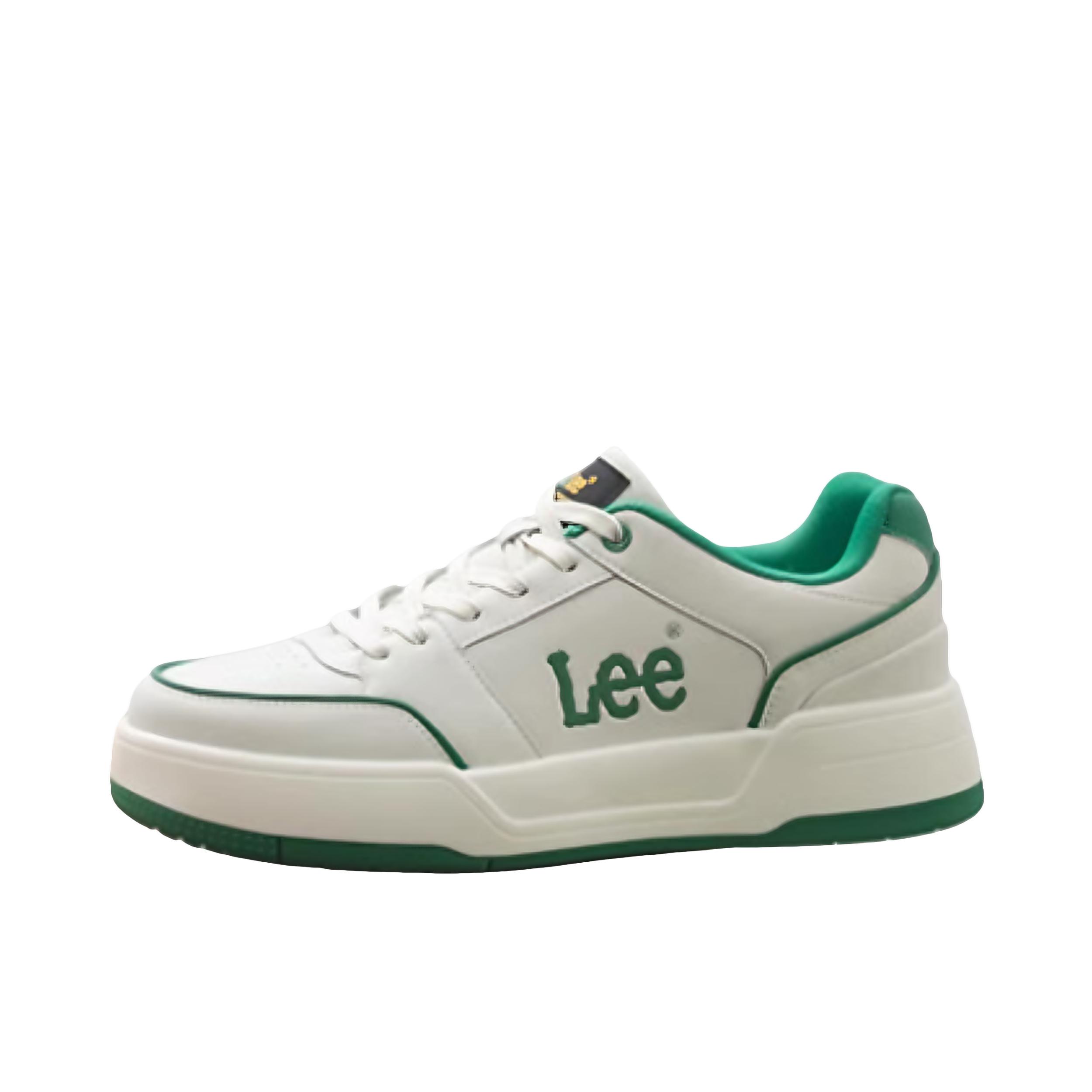 推荐商品：Lee modem 板鞋 舒适休闲厚底百搭 绿色