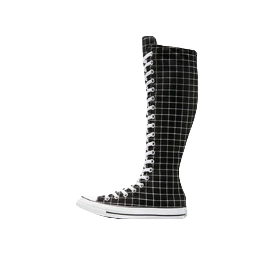 推荐商品：Converse/匡威 Chuck Taylor All Star XXHi 帆布鞋 百搭高帮圆头平跟 女款/黑色
