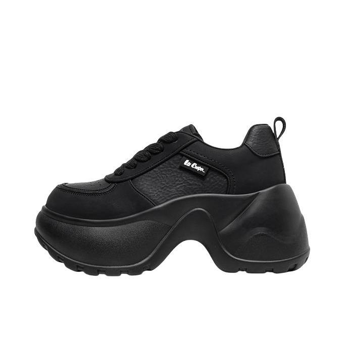 推荐商品：Lee Cooper 老爹鞋 百搭舒适时尚低帮 LCQBCA2251279 女款/黑色