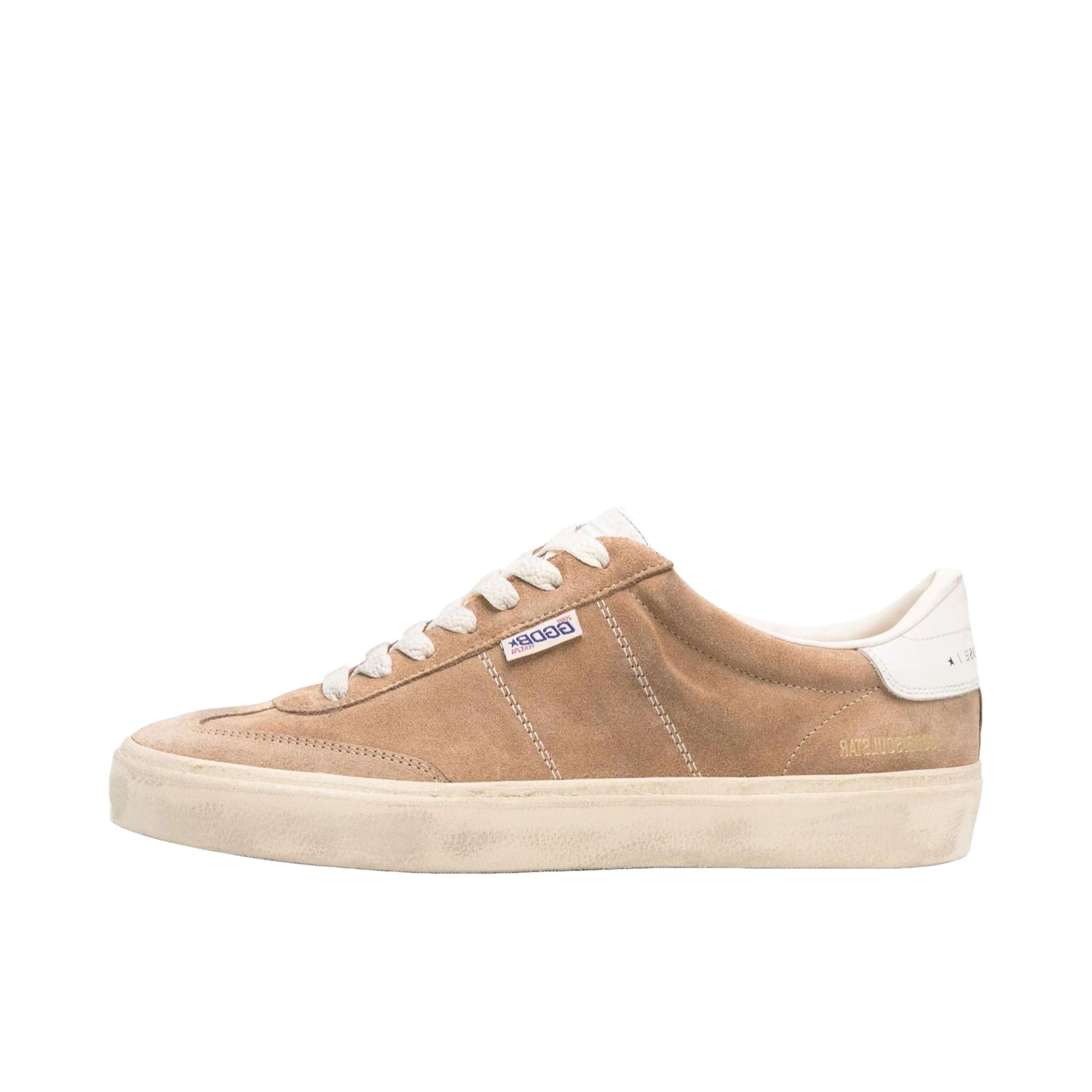 推荐商品：Golden Goose Soul Star 休闲时尚 圆头 板鞋 浅棕色