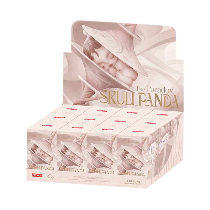 POP MART/泡泡玛特 SKULLPANDA进退之门系列 盲盒 整盒12个