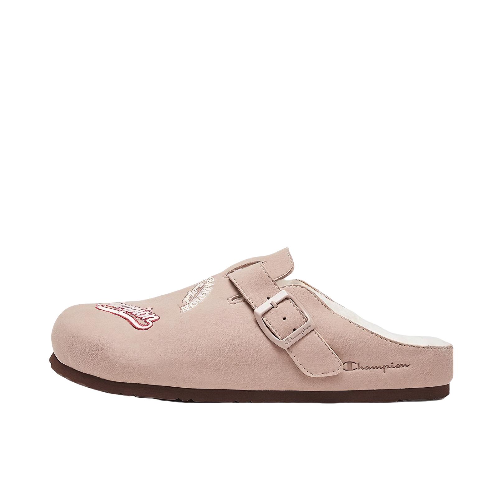 推荐商品：Champion/冠军 Rochester Sandal Birken Mid EC 勃肯鞋 拖鞋 百搭简约复古时尚休闲平底 半拖/卡其色