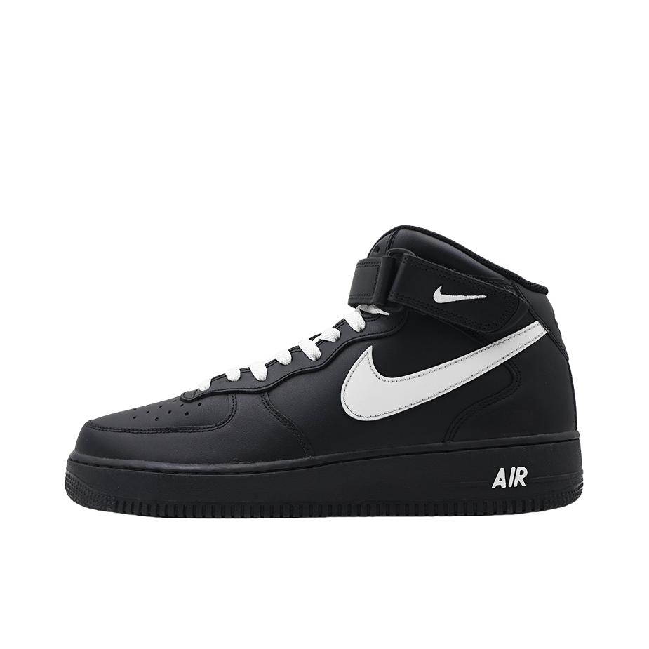 推荐商品：【定制款】 Nike Air Force 1 板鞋 防滑减震耐磨低帮增高 空军黑武士/黑色/白色