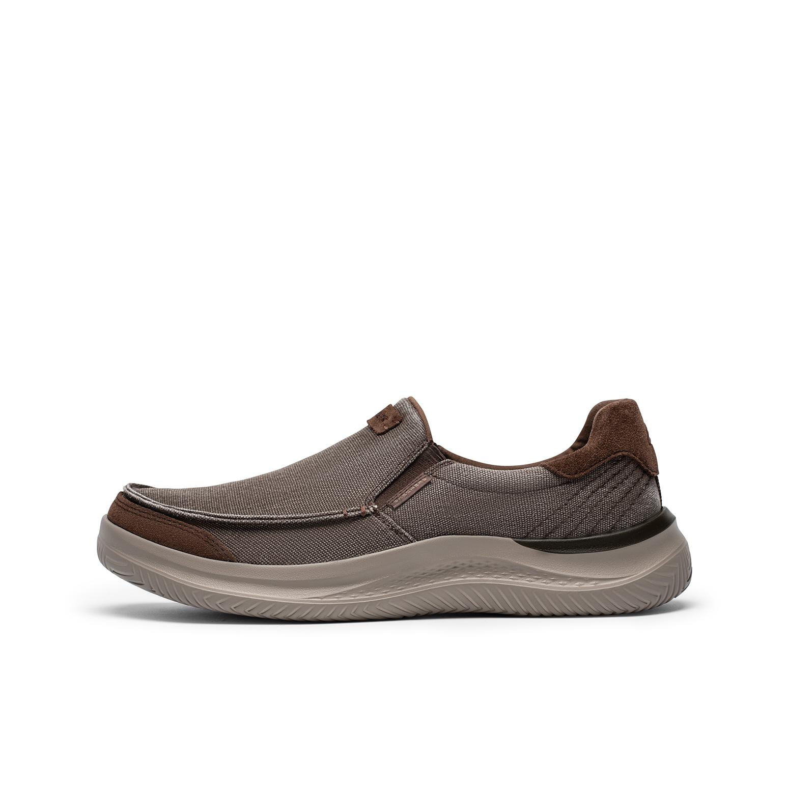推荐商品：Skechers/斯凯奇 Hasting - Vigo 运动休闲鞋 简约百搭低帮耐磨 棕色
