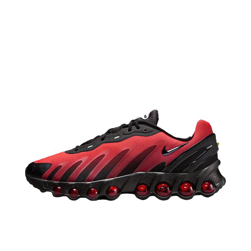 推荐商品：Nike Air Max DN8 跑鞋 时尚百搭防滑耐磨网面透气舒适气柱减震轻便贴合赤足体验支撑耐用耐穿 红色/黑色