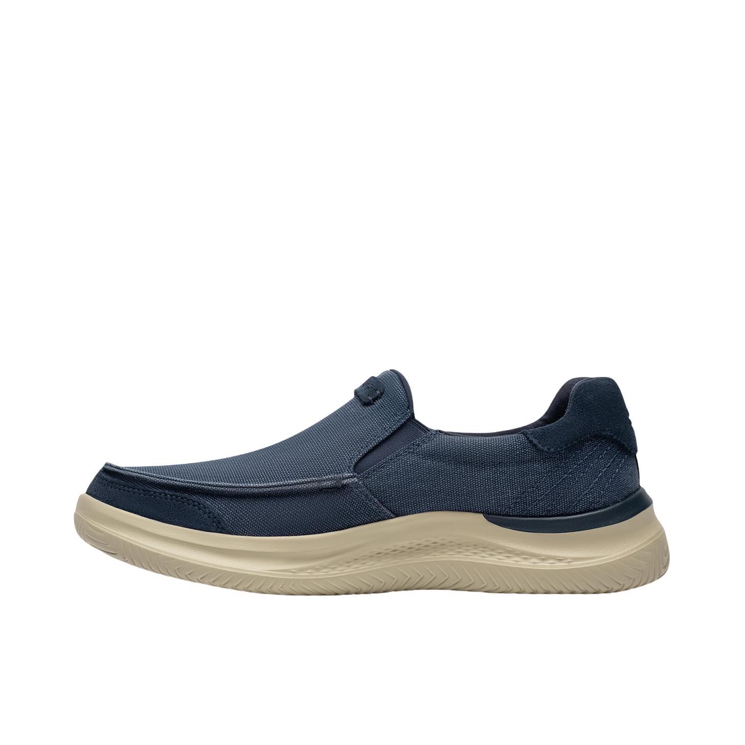 推荐商品：Skechers/斯凯奇 Hasting - Vigo 运动休闲鞋 简约百搭低帮耐磨 海军蓝色 