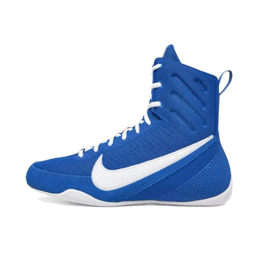 推荐商品：Nike MACHOMAI 3 Ring 训练鞋 拳击鞋 百搭防滑耐磨高帮 蓝色