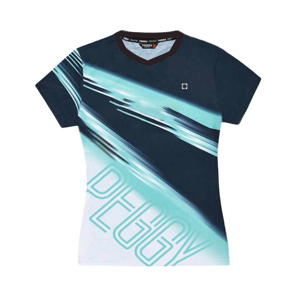 推荐商品：佩极 速干透气短袖羽毛球服 RT-1051/RT-2051 蓝