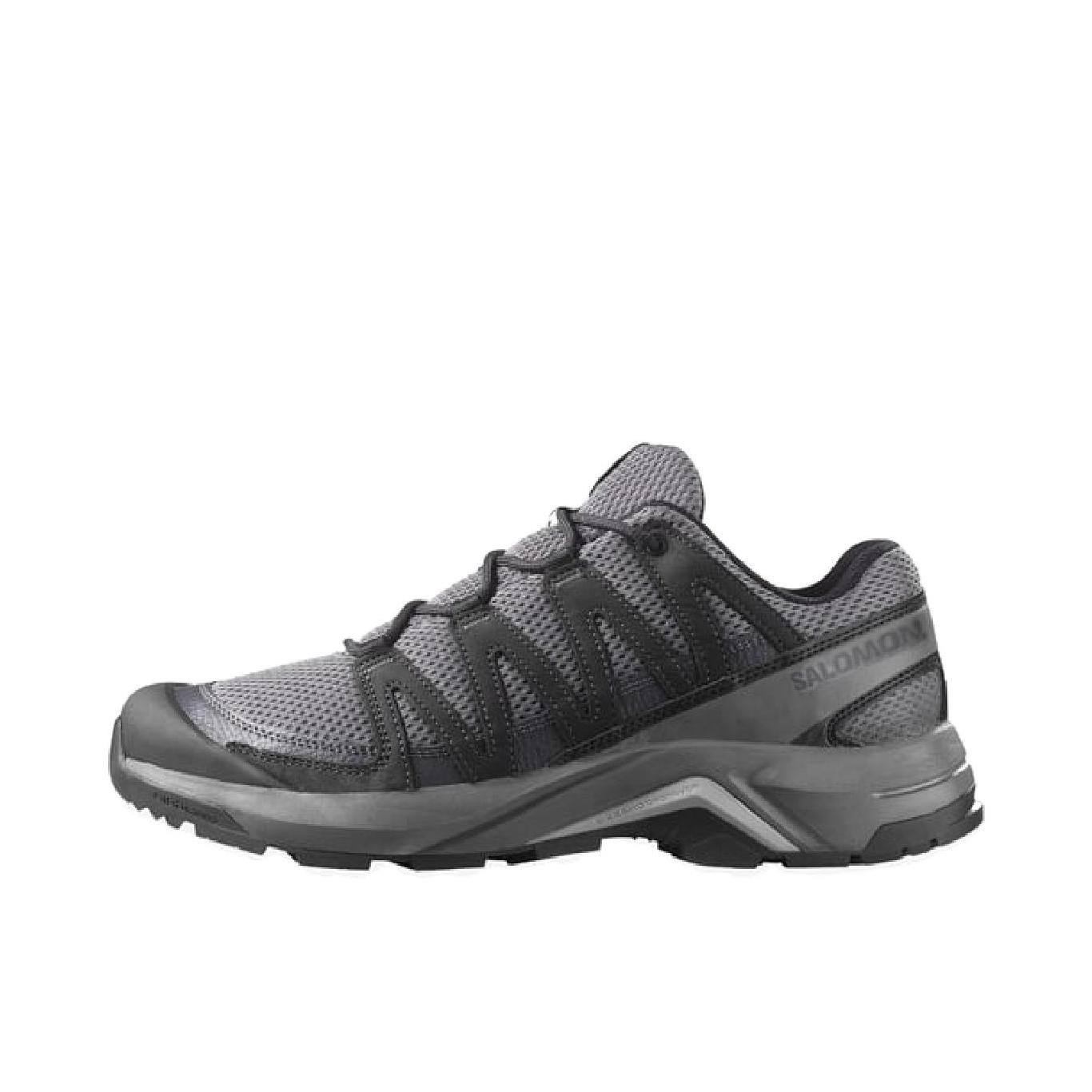 推荐商品：Salomon/萨洛蒙 X-ADVENTURE 中帮 抓地 耐用 防水 越野 系带 徒步鞋 灰色