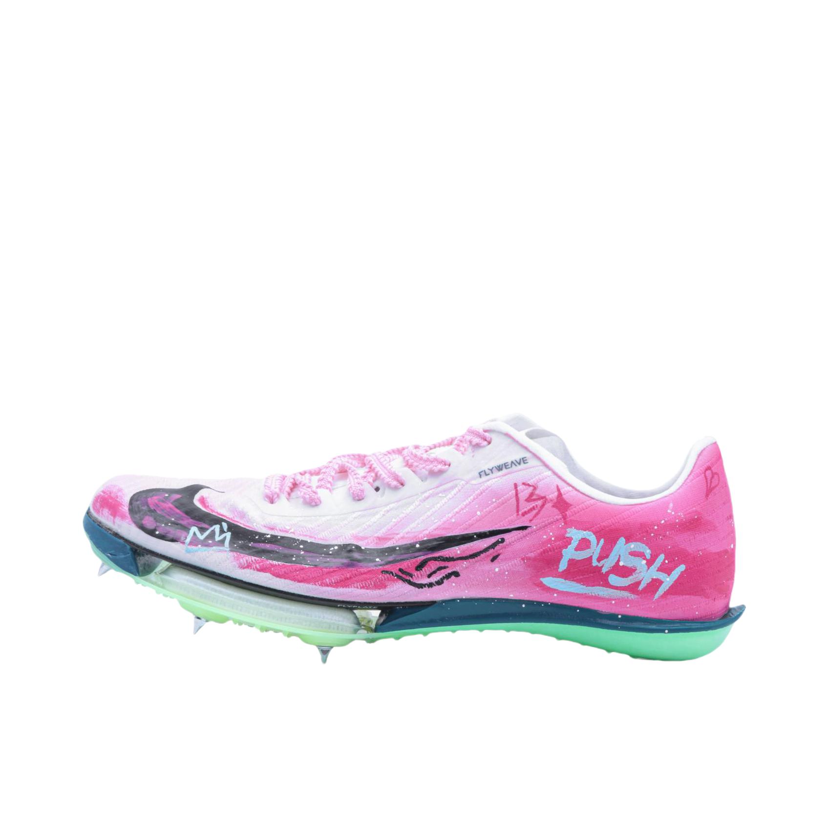 推荐商品：【定制球鞋】 Nike Air Zoom Maxfly 跑鞋 舒适减震防滑耐磨训练织物时尚 闪耀