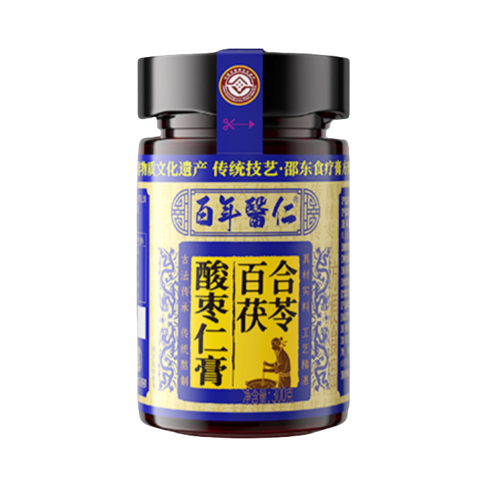 推荐商品：百年医仁 百合茯苓酸枣仁膏 罐装