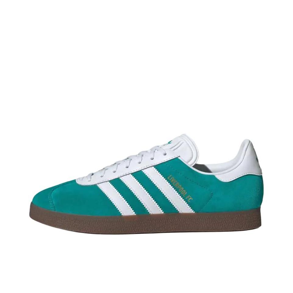 推荐商品：adidas Originals Gazelle II T头鞋 德训鞋 板鞋 轻便舒适防滑耐磨贴合 绿色/白色
