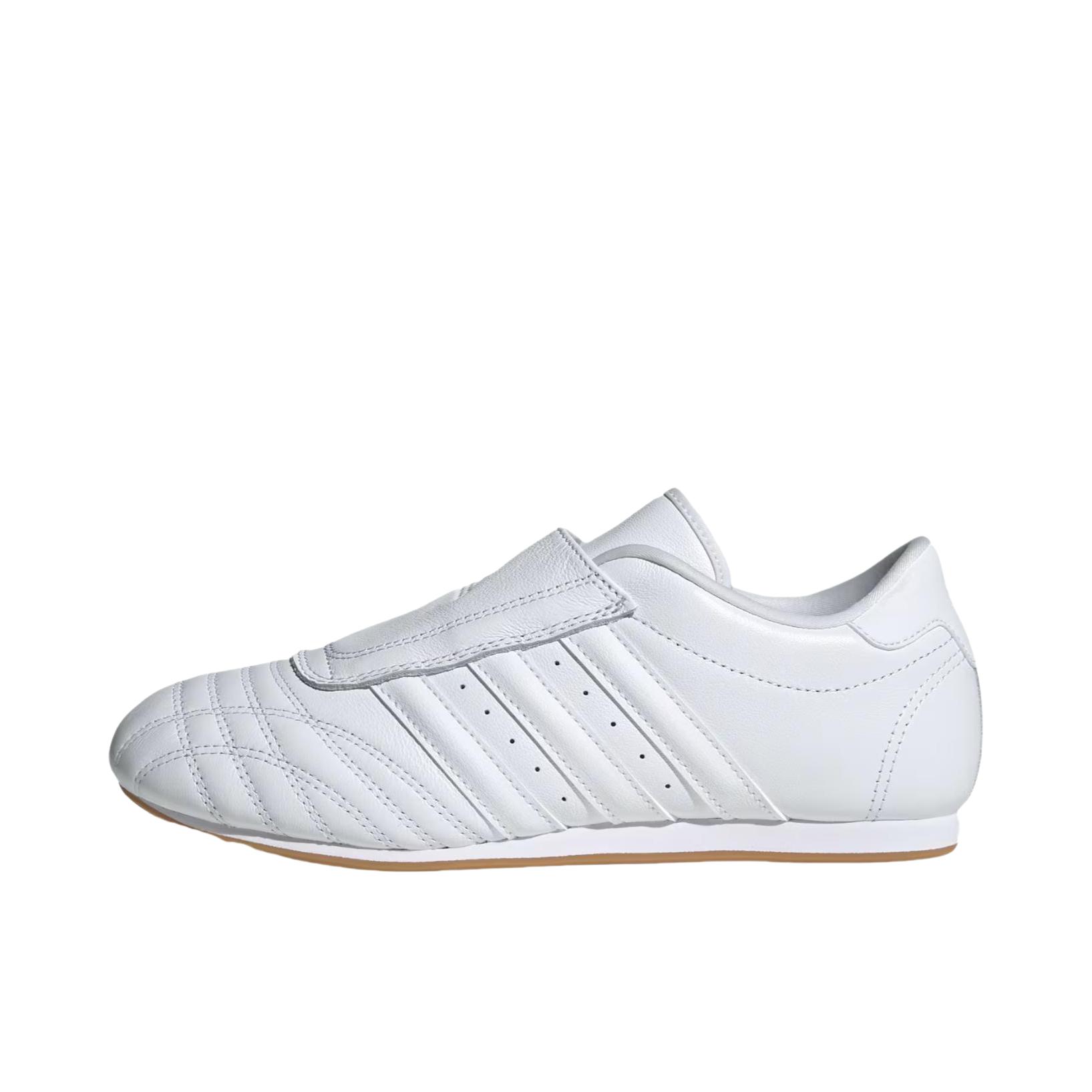 推荐商品：adidas Originals Taekwondo 运动休闲鞋 跆拳道鞋 防滑低帮耐磨薄底 纯白色