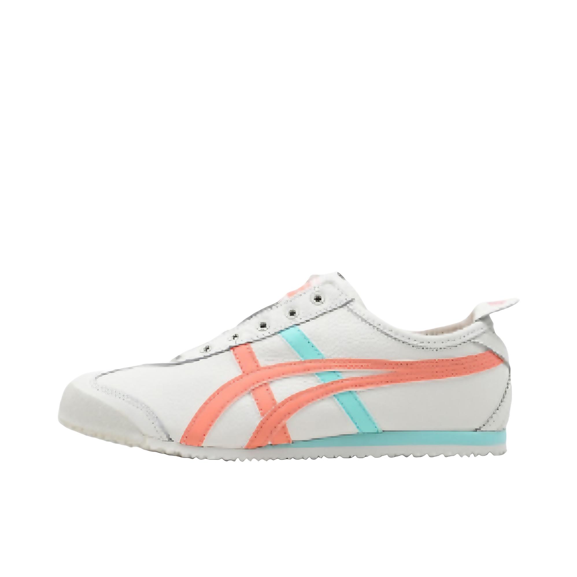 推荐商品：Onitsuka Tiger/鬼塚虎 Mexico 66 Slip-on 懒人鞋 德训鞋 运动休闲鞋 复古轻便透气一脚蹬舒适百搭 米色