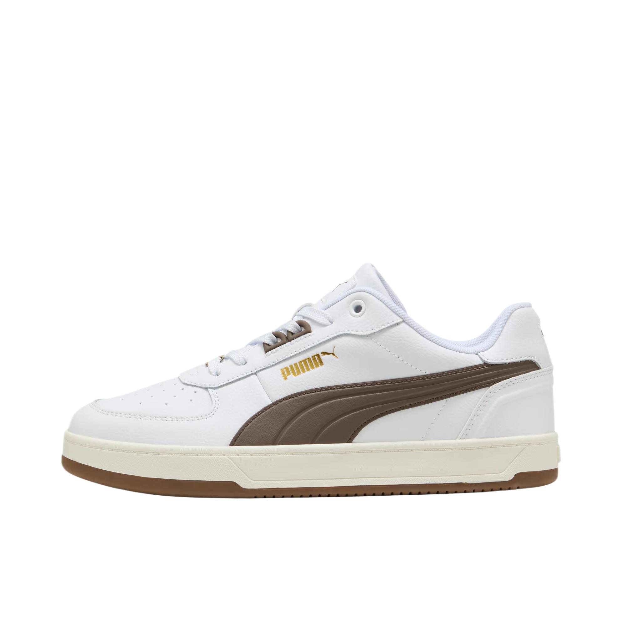 推荐商品：Puma/彪马 Caven 2 板鞋 防滑耐磨舒适百搭复古轻便透气运动 白色/褐色