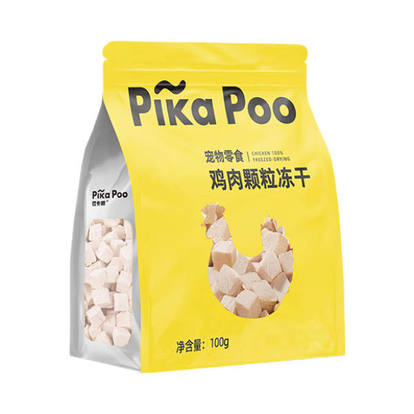 推荐商品：PikaPoo/匹卡噗 猫犬通用冻干零食 营养补血