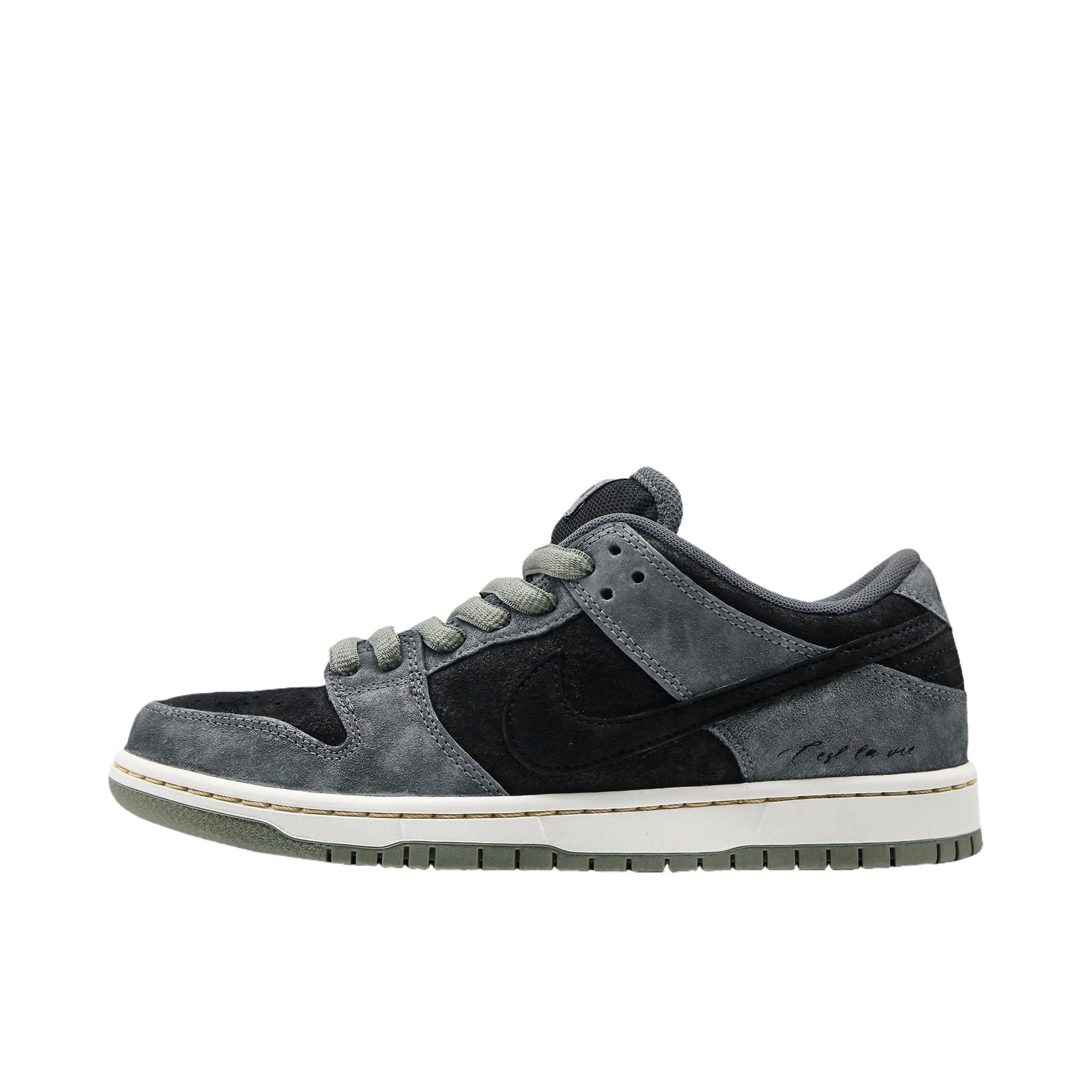 推荐商品：【定制球鞋】 Nike Dunk 板鞋 平跟系带防滑耐磨做旧高街简约百搭潮流复古美式 影武者