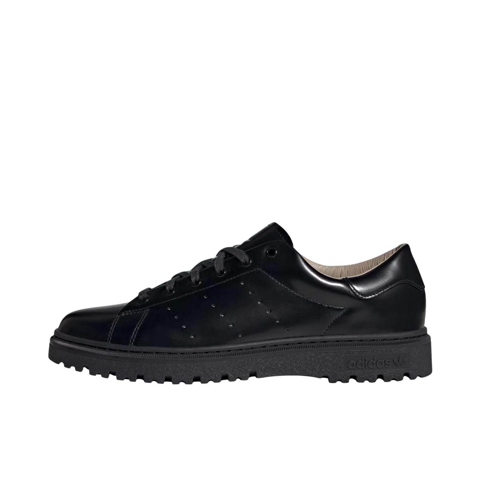 推荐商品：adidas Originals Stan Smith 板鞋 减震透气轻便低帮包裹性 曜黑色