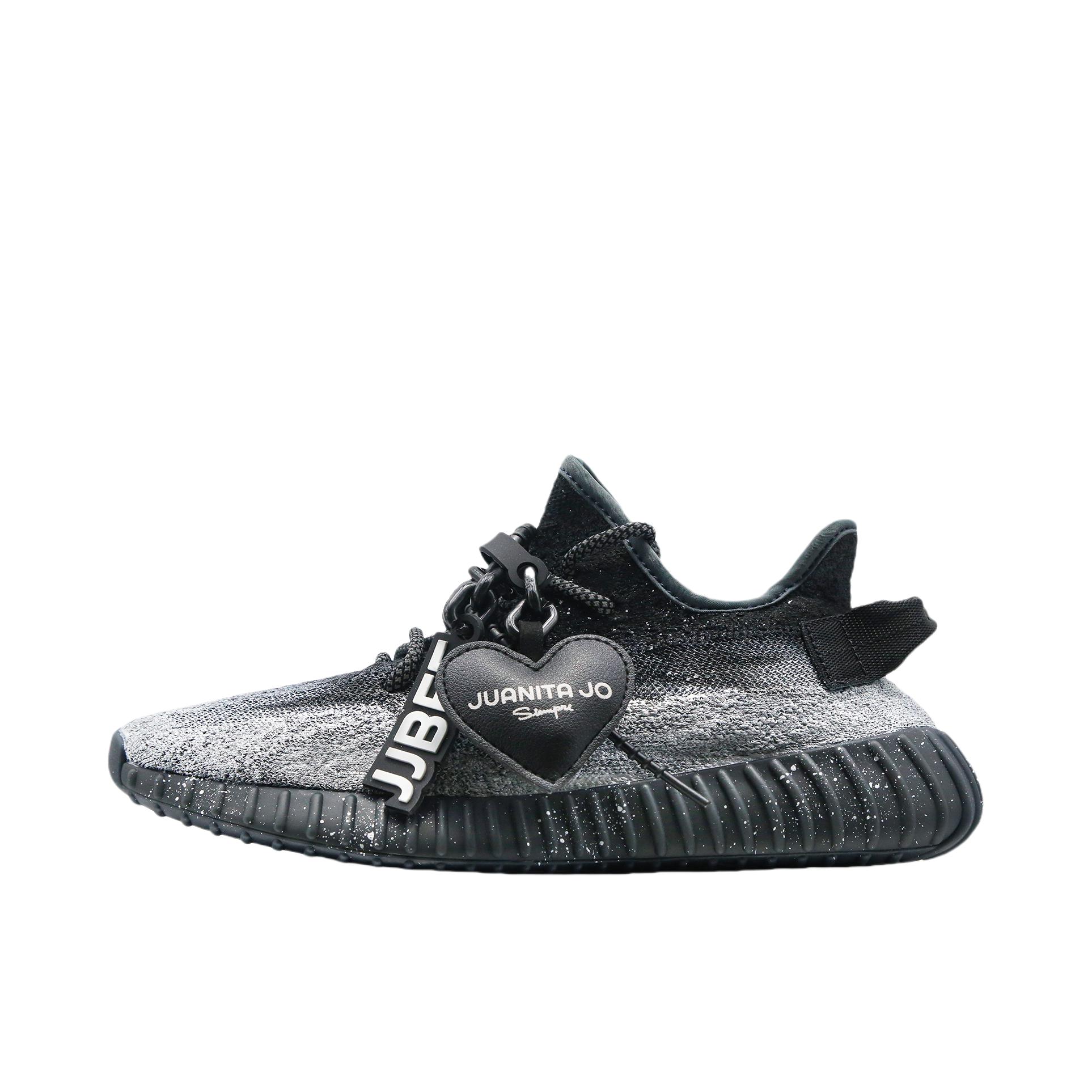 推荐商品：【定制球鞋】adidas originals Yeezy Boost 350 V2 防滑耐磨 舒适减震 轻便透气 织物 防水 百搭 运动休闲鞋 曜夜流砂
