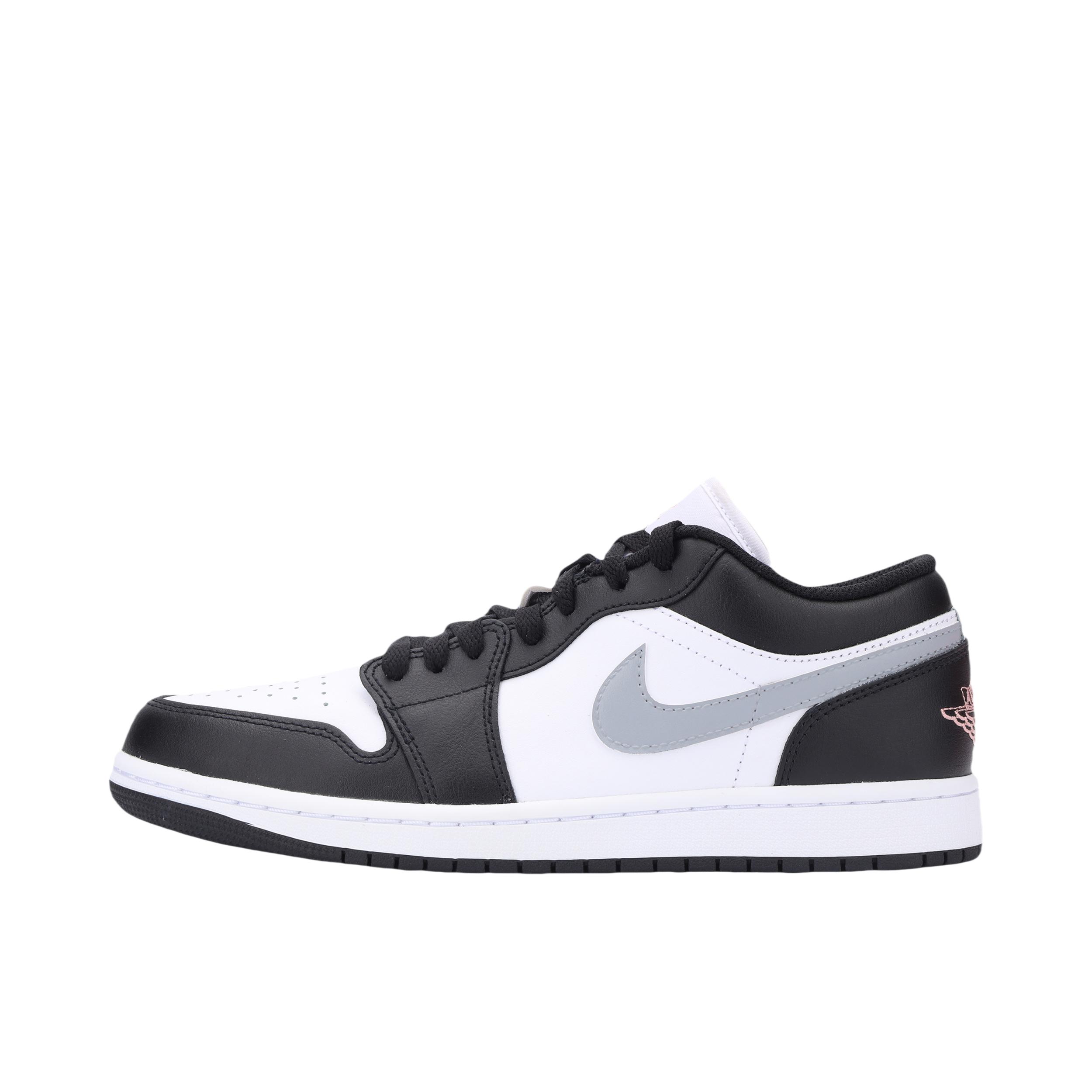 推荐商品：【定制球鞋】Air Jordan 1 减震 耐磨 透气 平跟 复古 潮流 简约 包裹性 防滑 轻便 支撑 增高 板鞋 影子灰/粉色