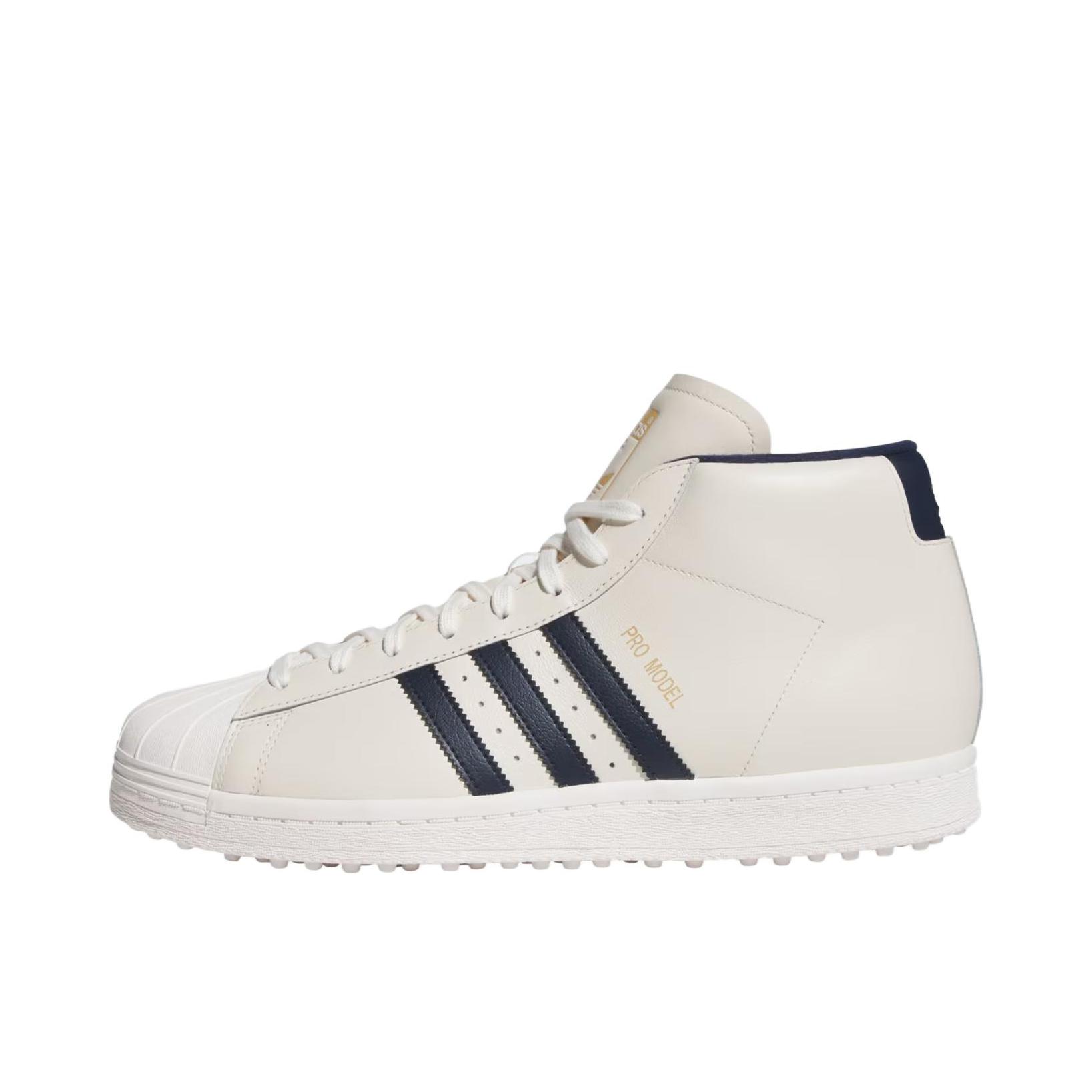 推荐商品：adidas Originals Pro Model 板鞋 时尚百搭休闲舒适透气防滑耐磨复古运动 浅白色