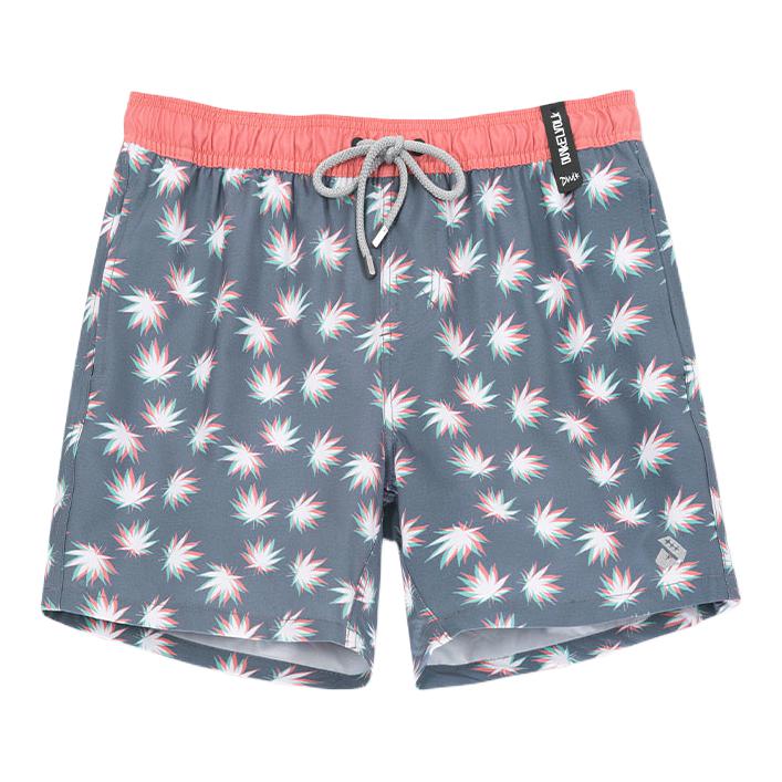 推荐商品：Dunkelvolk 直筒中腰系带运动短裤 DKBSZKD79 蓝