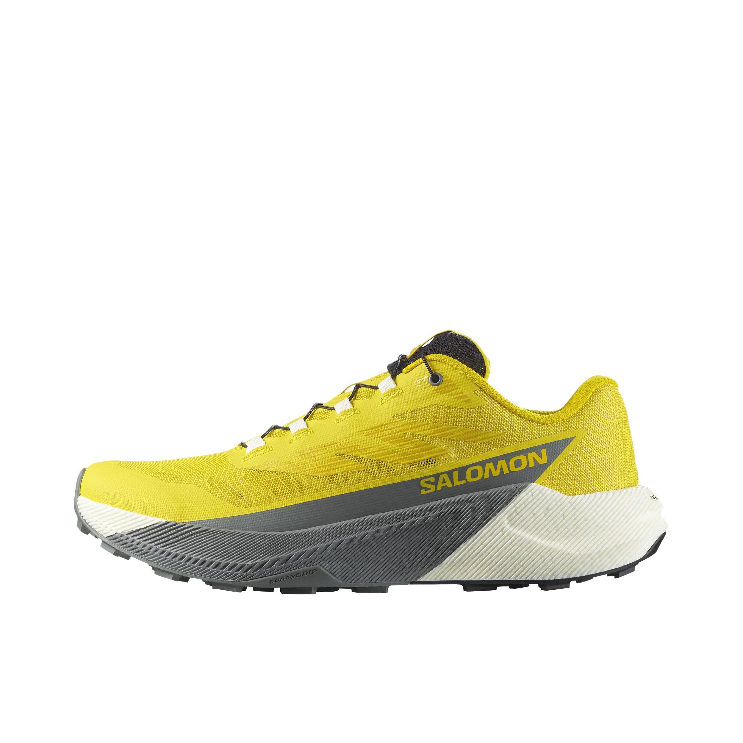推荐商品：Salomon/萨洛蒙 PULSAR 跑鞋 户外抓地缓震轻量 黄色