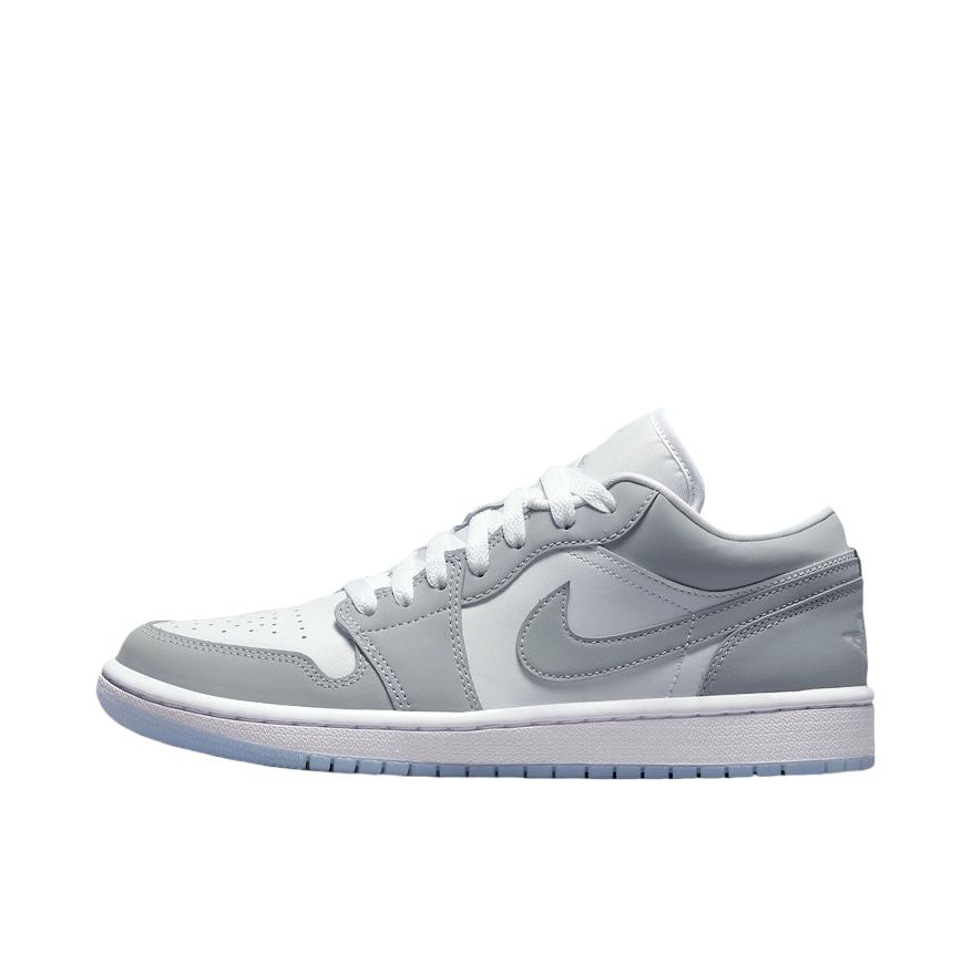 推荐商品：Air Jordan 1 板鞋 运动休闲鞋 复古潮流支撑合成革 Wolf Grey 低帮/灰白/小Dior