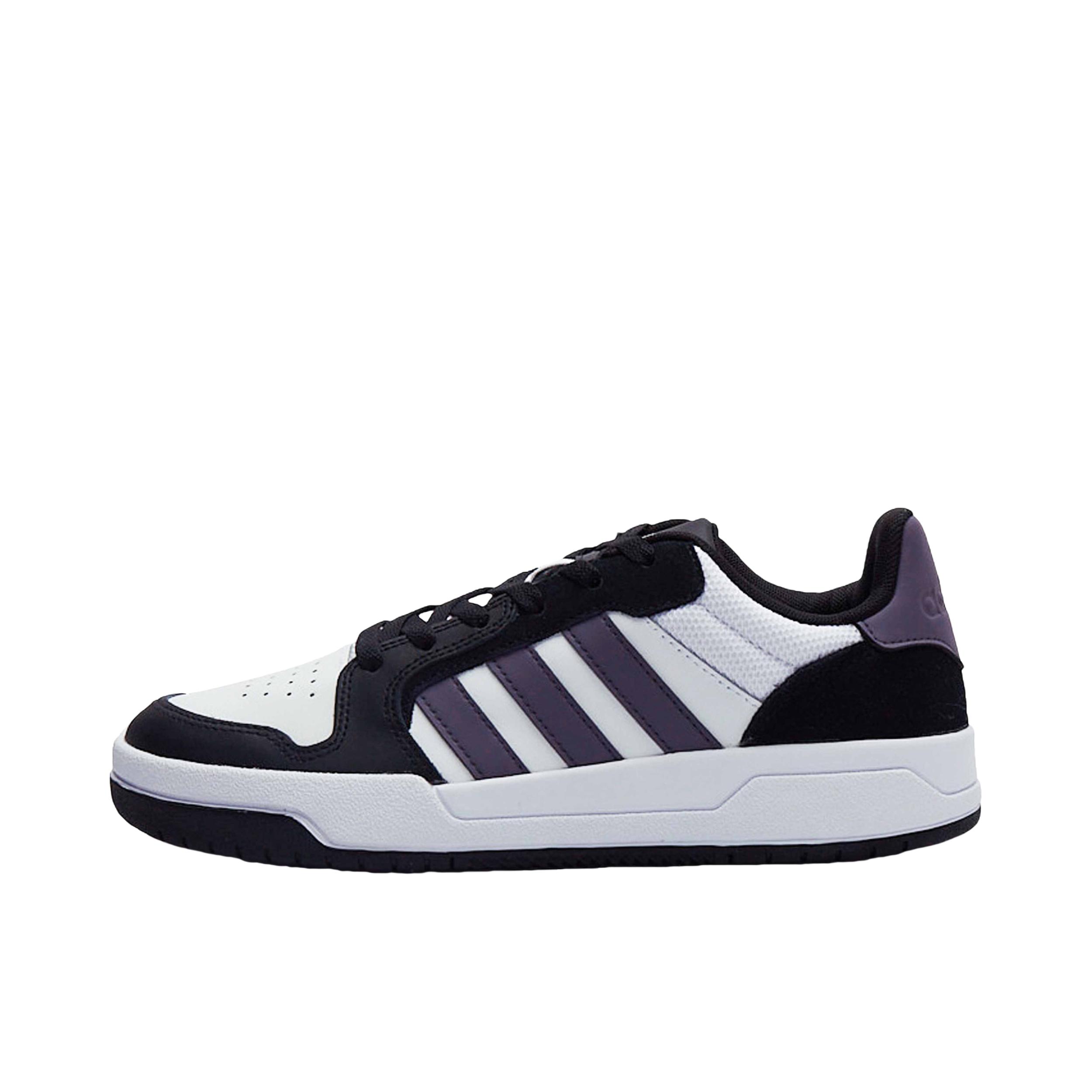 推荐商品：【定制球鞋】adidas neo Entrap 低帮 圆头 系带 防滑耐磨 百搭复古 简约时尚 板鞋 桑葚苏打
