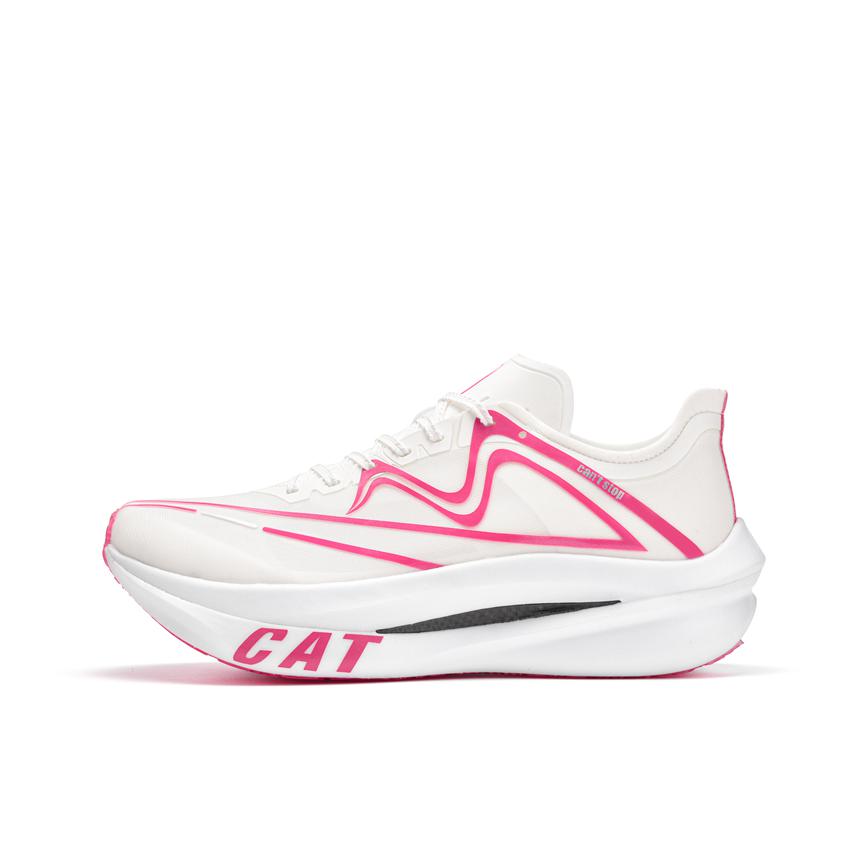 推荐商品：音速猫 上瘾 碳板 马拉松 比赛 训练 跑鞋 白色/粉色