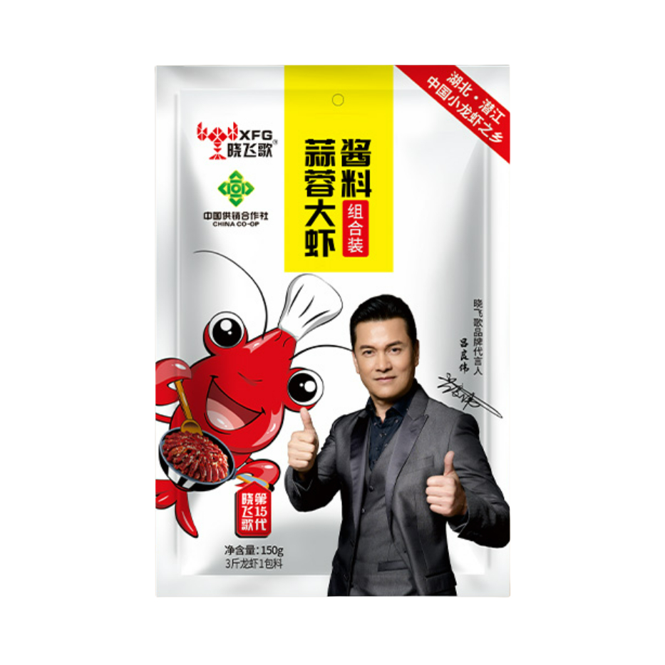 推荐商品：晓飞歌 蒜蓉大虾酱料 袋装